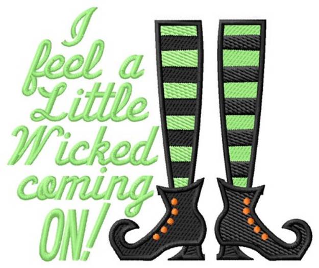 Picture of Wicked Witch Halloween Machine Embroidery Design