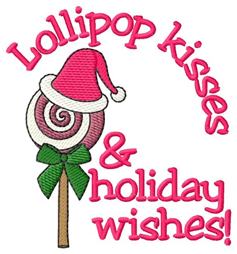 Holiday Wishes! Machine Embroidery Design