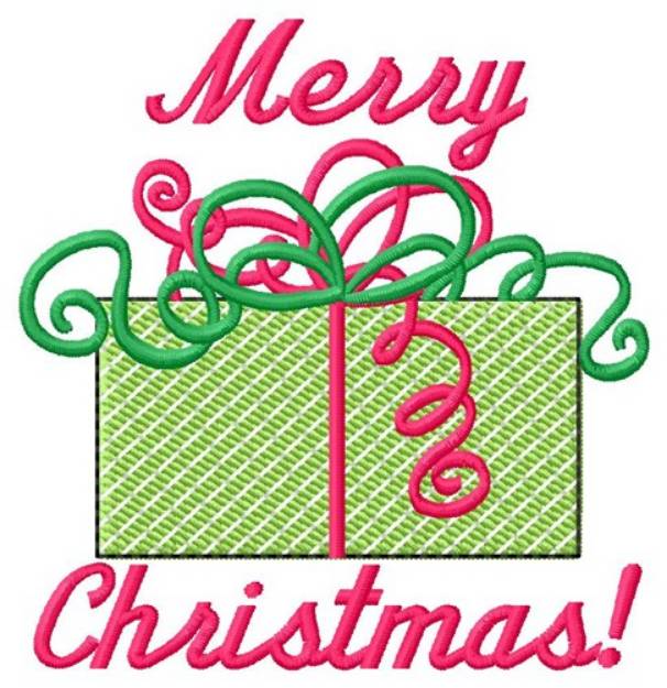 Picture of Merry Christmas! Machine Embroidery Design