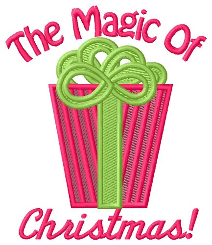 The Magic Of Christmas! Machine Embroidery Design