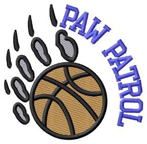 Picture of Bear Patrol Basketball Machine Embroidery Design