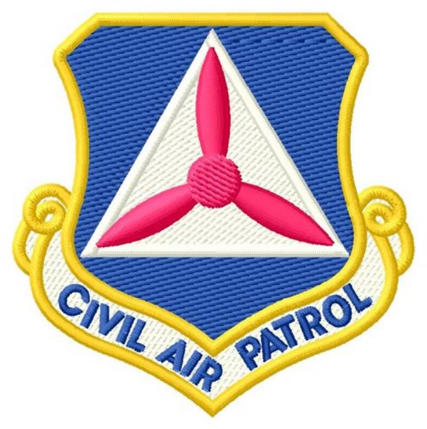 Picture of Civil Air Patrol Machine Embroidery Design