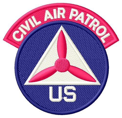 US Civil Air Patrol Machine Embroidery Design