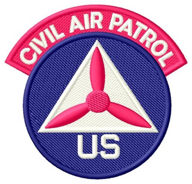 Picture of US Civil Air Patrol Machine Embroidery Design