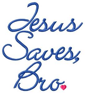 Picture of Jesus The Savior Machine Embroidery Design