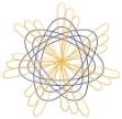 Picture of Spirograph Flower Machine Embroidery Design
