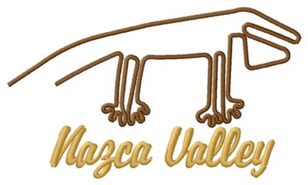 Picture of Nazca Valley Lines Machine Embroidery Design