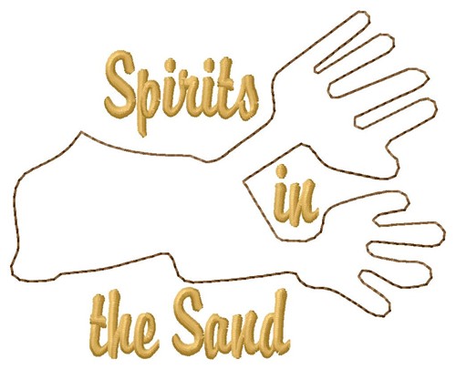 Spirit Hands Nazca Lines Machine Embroidery Design