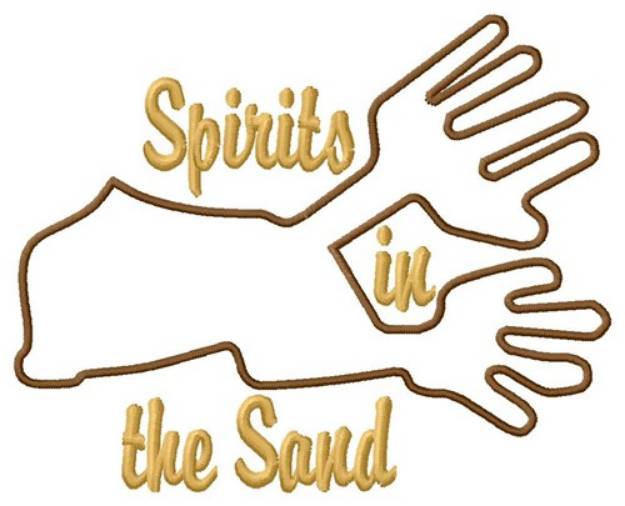 Picture of Nazca Lines Spirits Machine Embroidery Design