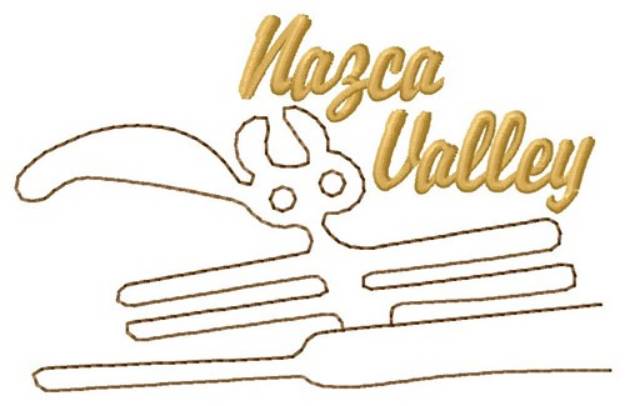 Picture of Nazca Valley Lines Machine Embroidery Design