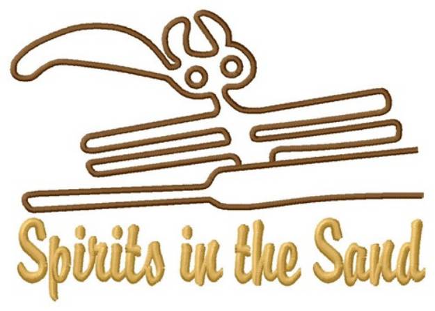 Picture of Spirit Nazca Lines Machine Embroidery Design