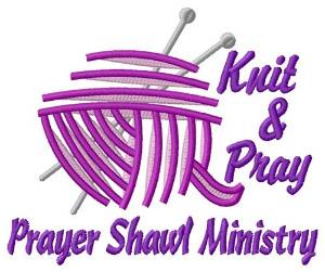 Picture of Knit & Pray Machine Embroidery Design