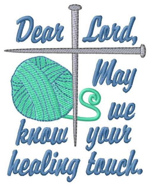 Picture of Dear Lord Machine Embroidery Design