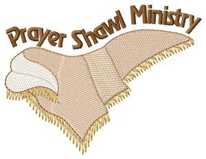 Picture of Shawl Ministry Machine Embroidery Design