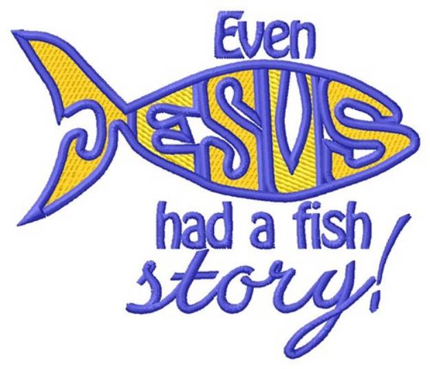 Picture of Fish Story Machine Embroidery Design