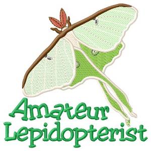 Picture of Lepidopterist Machine Embroidery Design