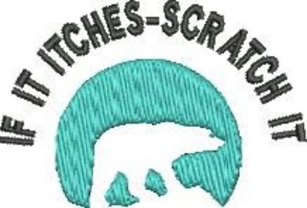 Picture of Scratch it Machine Embroidery Design