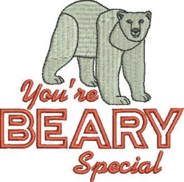 Picture of Beary Special Machine Embroidery Design
