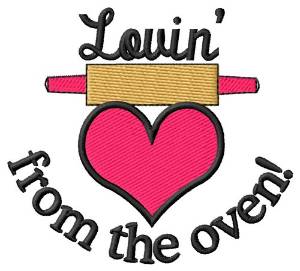 Picture of Lovin From Oven Machine Embroidery Design