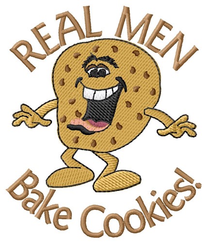 Bake Cookies Machine Embroidery Design