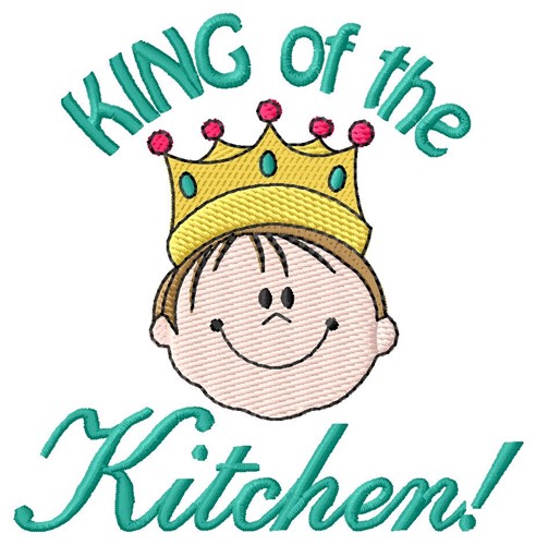 Kitchen King Machine Embroidery Design