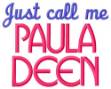 Picture of Paula Deen Machine Embroidery Design