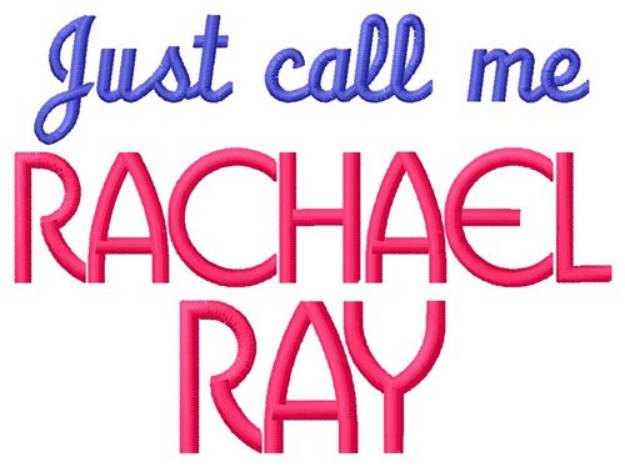 Picture of Rachel Ray Machine Embroidery Design