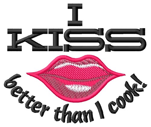 Kiss Better Machine Embroidery Design