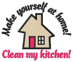 Picture of Clean Kitchen Machine Embroidery Design