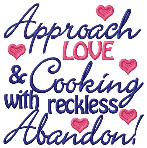 Approach Cooking Machine Embroidery Design