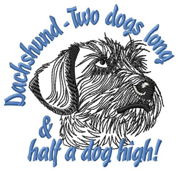 Picture of Two Dogs Machine Embroidery Design