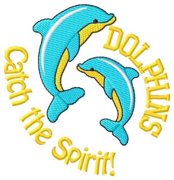 Picture of Catch Spirit Machine Embroidery Design
