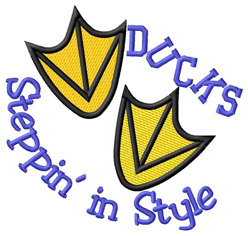 Steppin Style Machine Embroidery Design