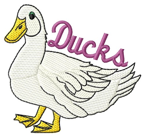 Ducks Machine Embroidery Design