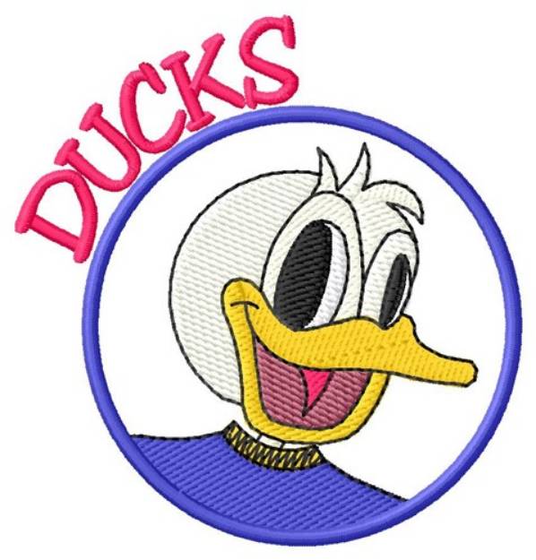 Picture of Ducks Machine Embroidery Design