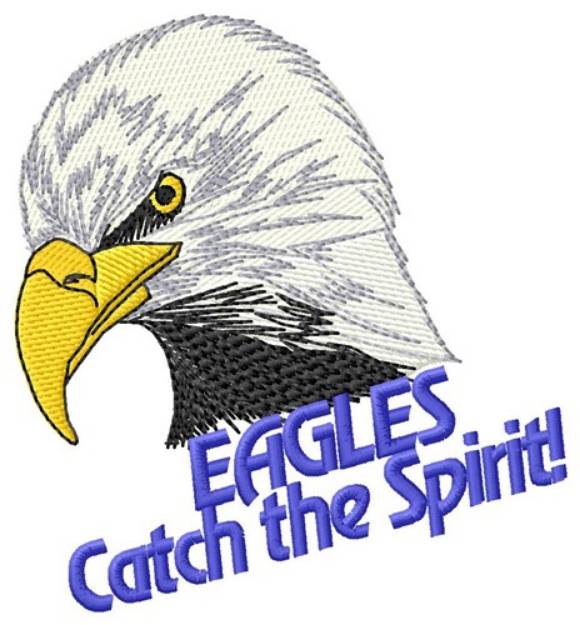 Picture of Eagle Spirit Machine Embroidery Design