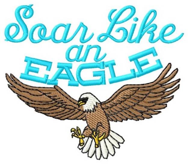 Picture of Like An Eagle Machine Embroidery Design