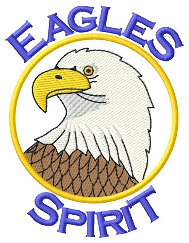 Eagles Spirit Machine Embroidery Design