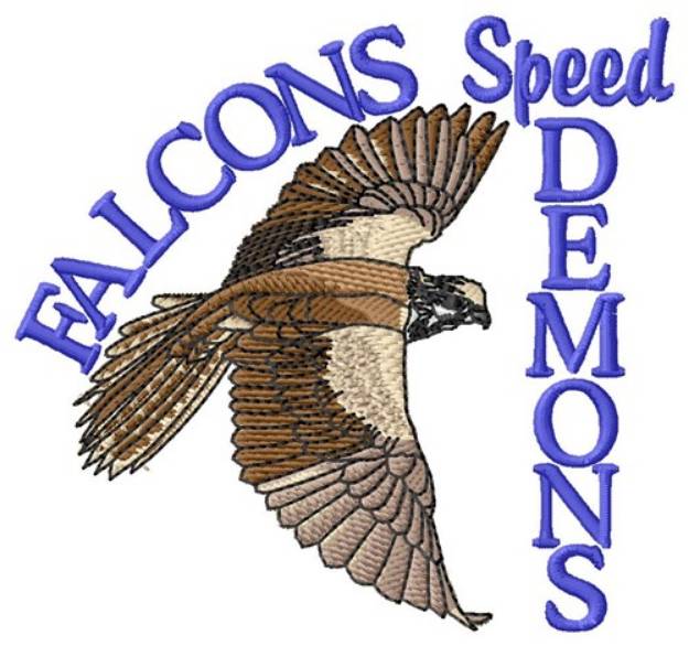 Picture of Speed Demons Machine Embroidery Design