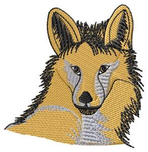 Picture of Fox Head Machine Embroidery Design