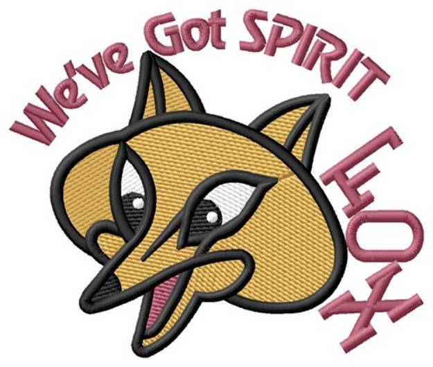 Picture of Fox Spirit Machine Embroidery Design