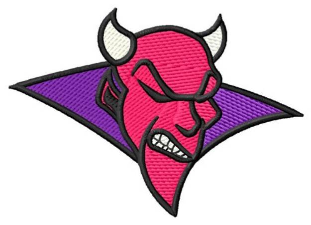 Picture of Devil Machine Embroidery Design