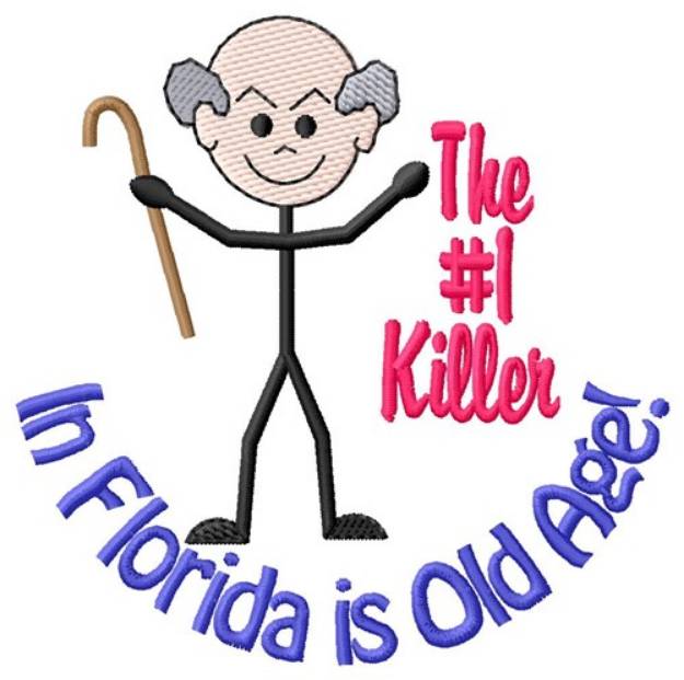 Picture of Old Age Killer Machine Embroidery Design