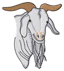 Picture of Goat Head Machine Embroidery Design
