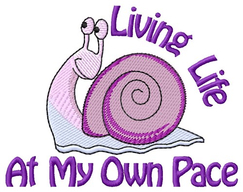 Living Life Machine Embroidery Design