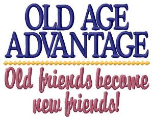 Picture of Old Friends Machine Embroidery Design