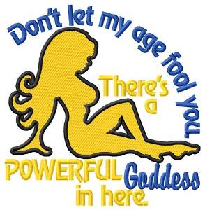 Picture of A Goddess Machine Embroidery Design