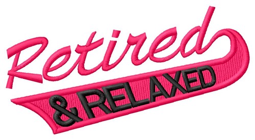 Relaxed Machine Embroidery Design