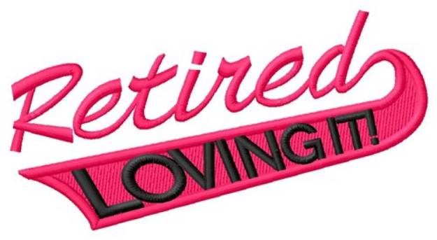 Picture of Loving It Machine Embroidery Design
