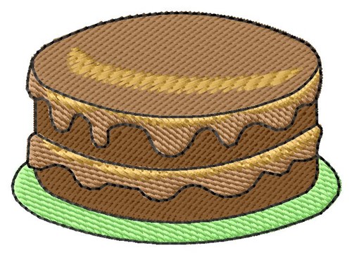 Cake Machine Embroidery Design